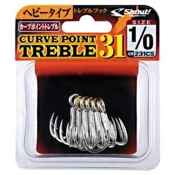 Shout Curve Point 31 Treble Hook