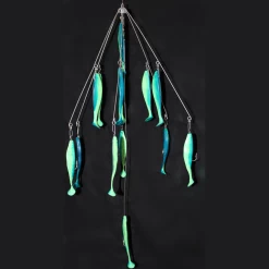 9er's Umbrella Rig 6-Way 6" Shad