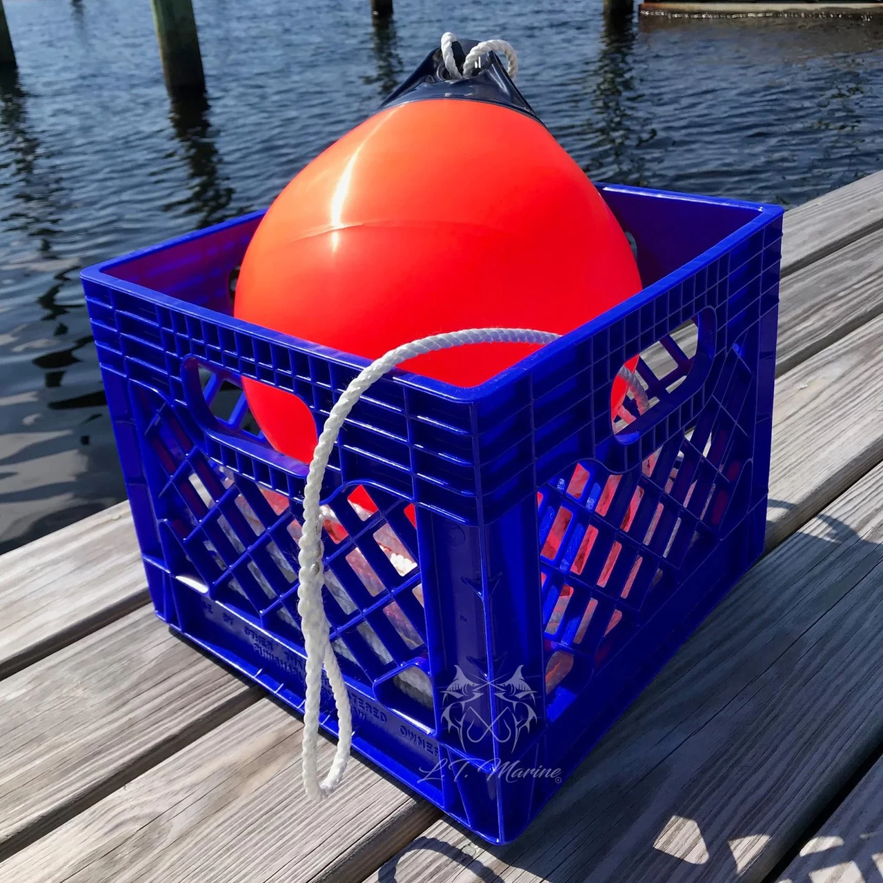 L.T. Marine Harpoon Line, Poly Ball, And Basket 1 L.T. Marine Harpoon Line, Poly Ball, And Basket